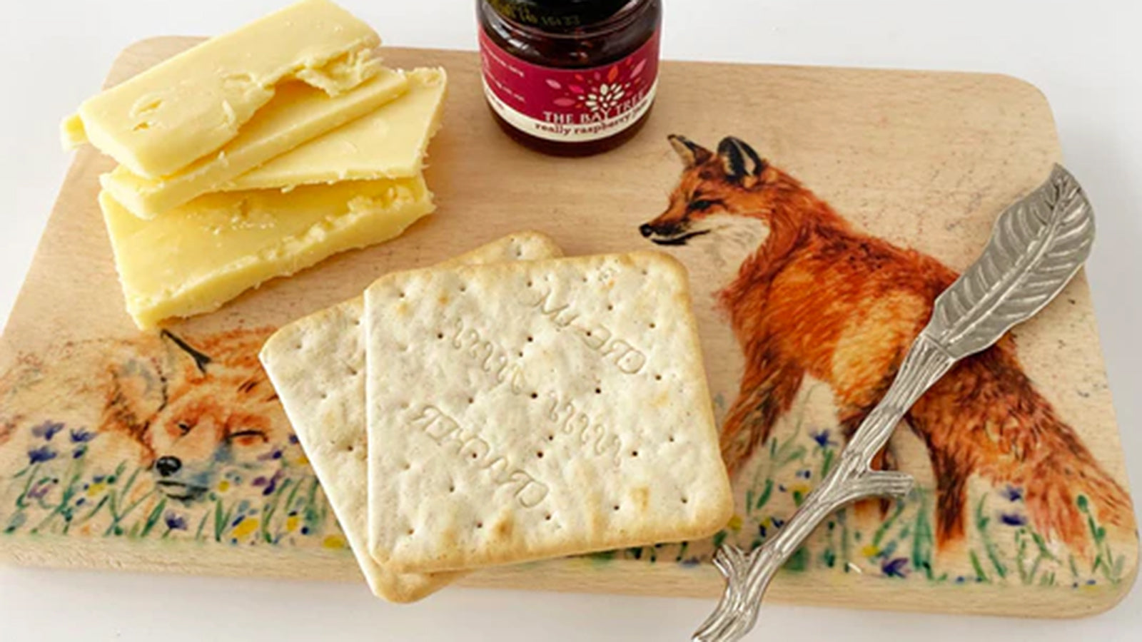 Country Fox chopping board