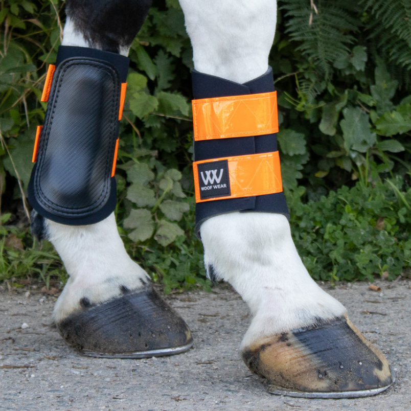 Woof Wear Reflective Club Boot in Orange