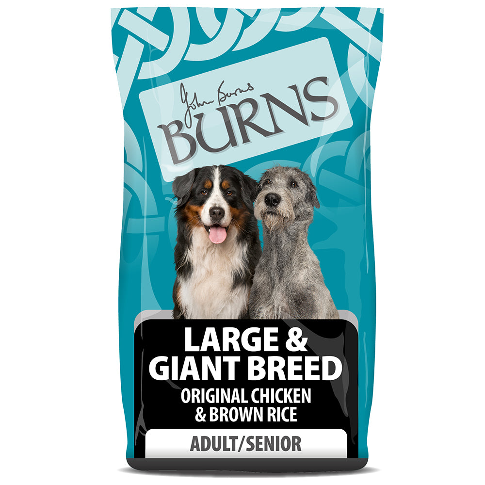 Burns Adult Dog Large & Giant Breed with Chicken & Brown Rice