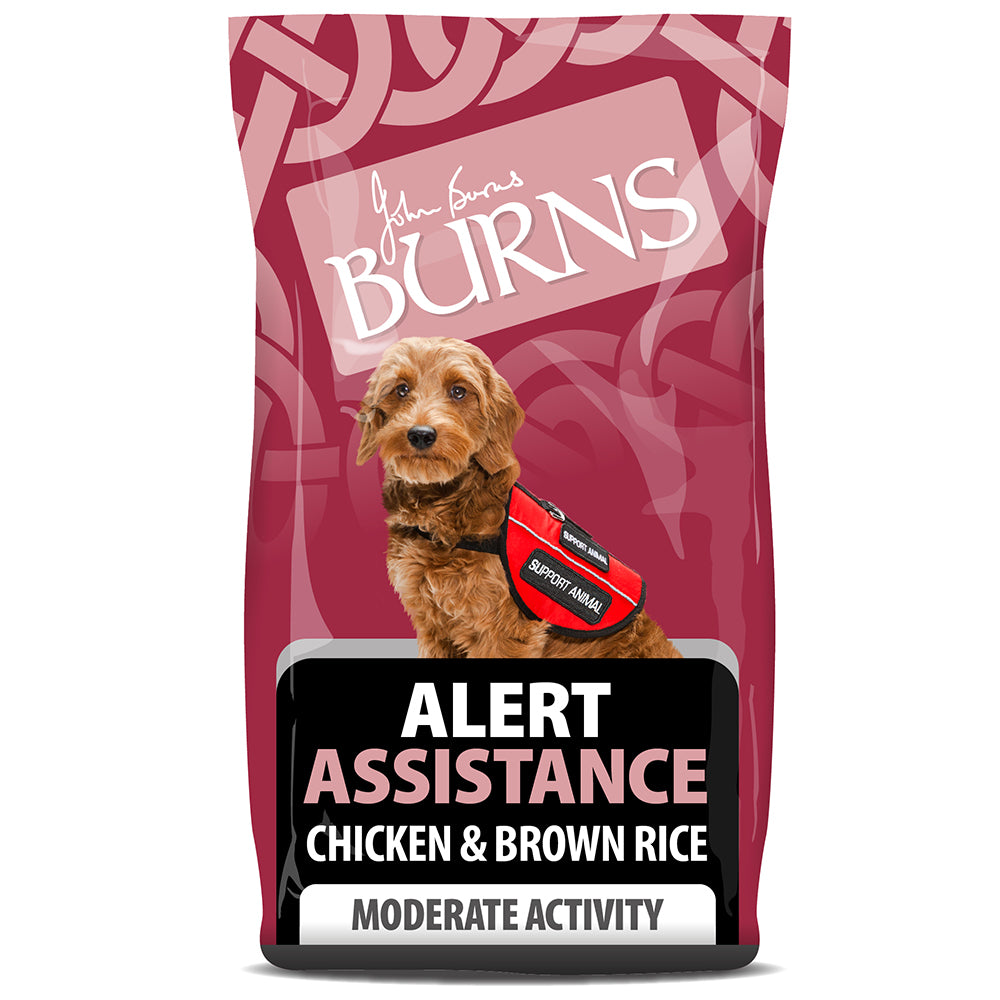 Burns Assistance Dog Food with Chicken & Brown Rice