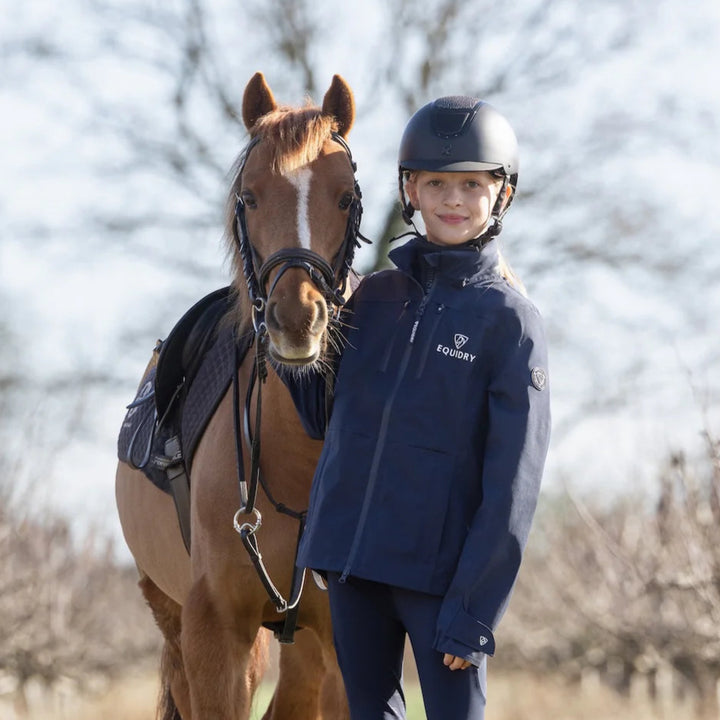 Equidry Girls Varsha Waterproof Riding Jacket