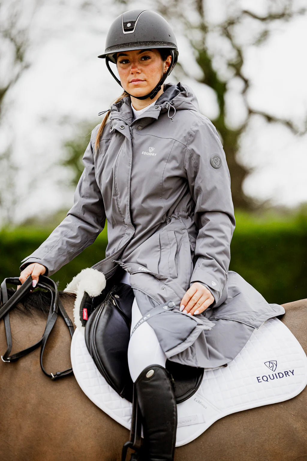 Equidry Ladies Bronte Fitted Waterproof Riding Jacket