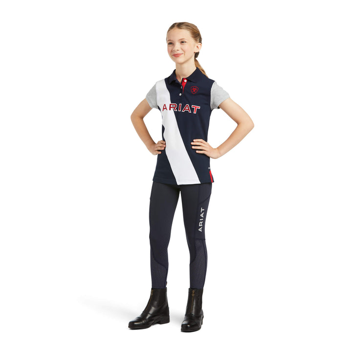 Ariat Youth Taryn Button SS Polo