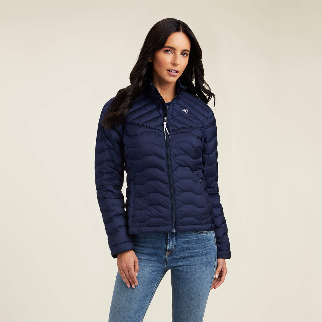 Ariat Ladies Ideal Down Jacket#Navy