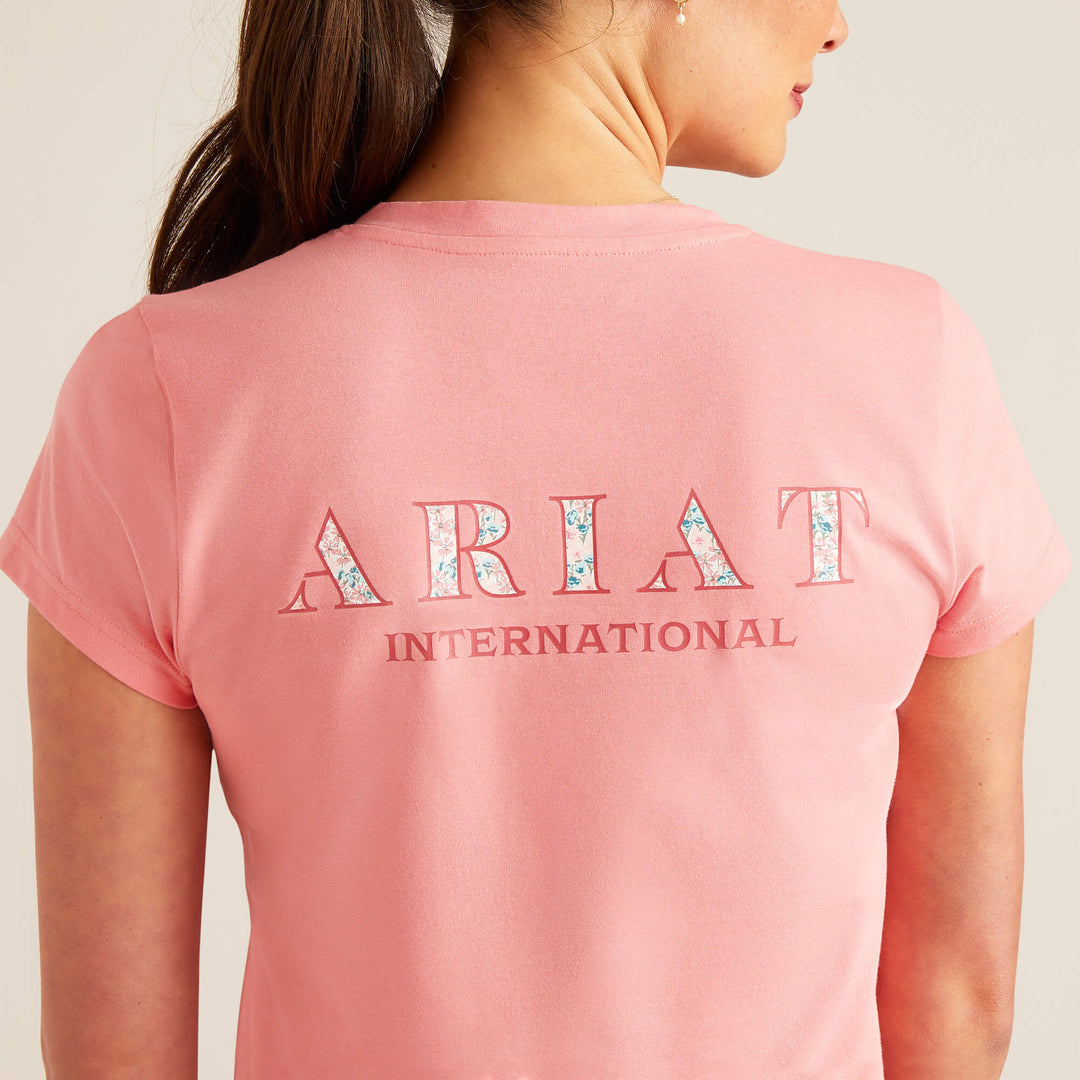 Ariat Ladies Petal Font Short Sleeve T-Shirt