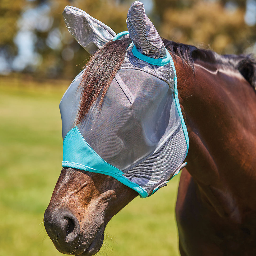 Weatherbeeta Comfitec Deluxe Fine Mesh Mask With Ears