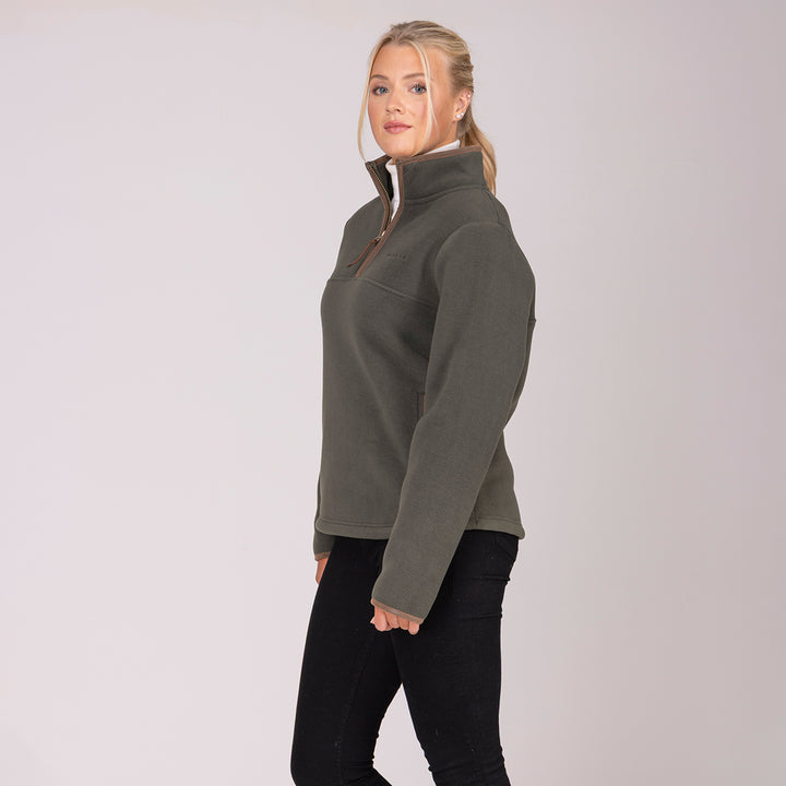 Aubrion Ladies Core Half Zip Fleece