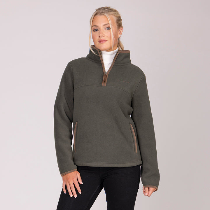 Aubrion Ladies Core Half Zip Fleece