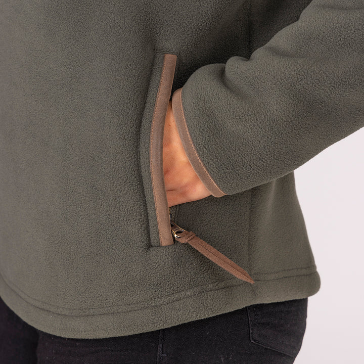 Aubrion Ladies Core Half Zip Fleece