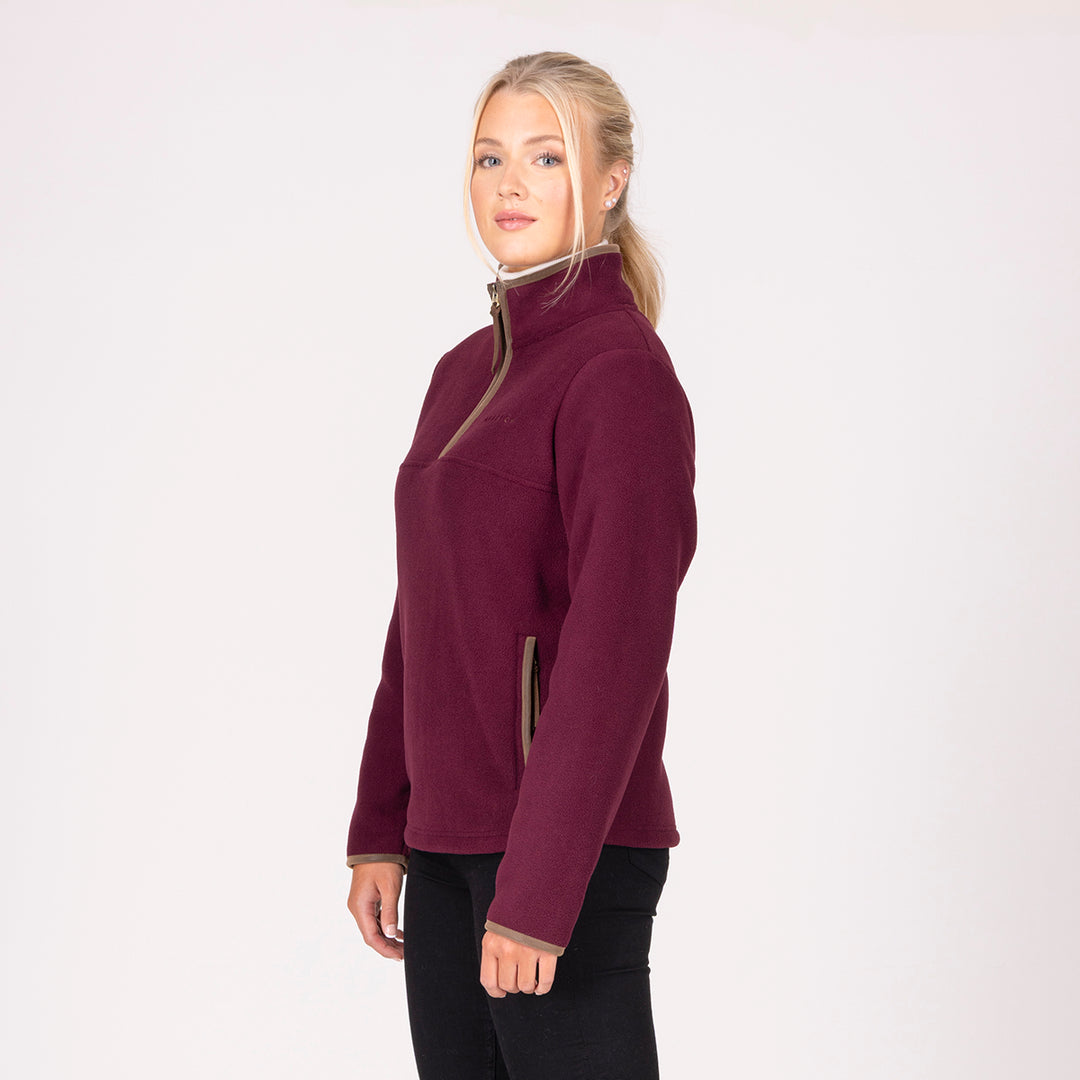 Aubrion Ladies Core Half Zip Fleece