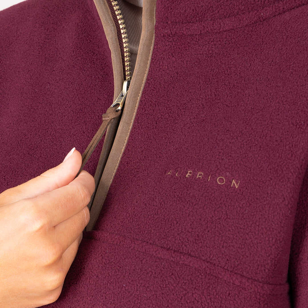 Aubrion Ladies Core Half Zip Fleece