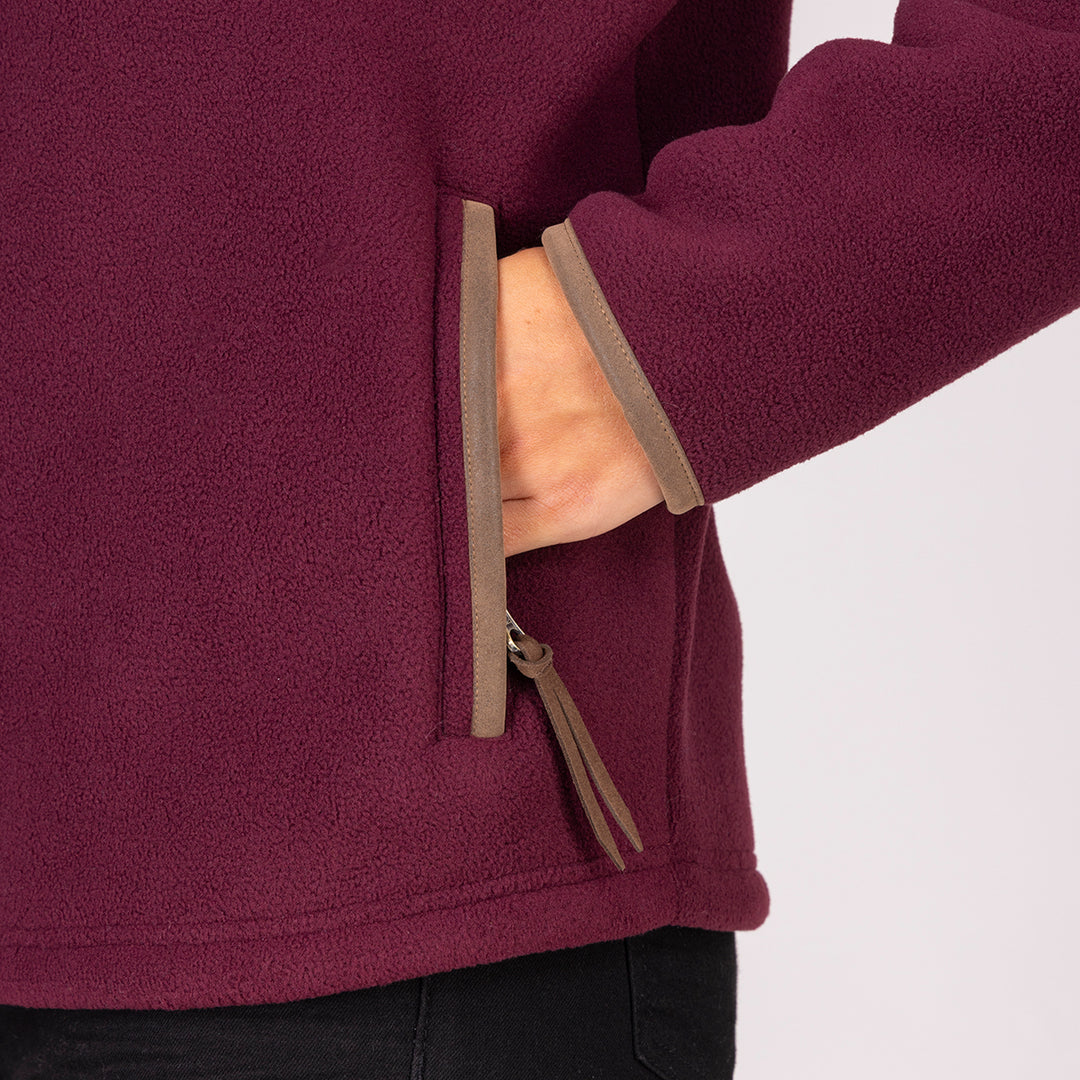 Aubrion Ladies Core Half Zip Fleece
