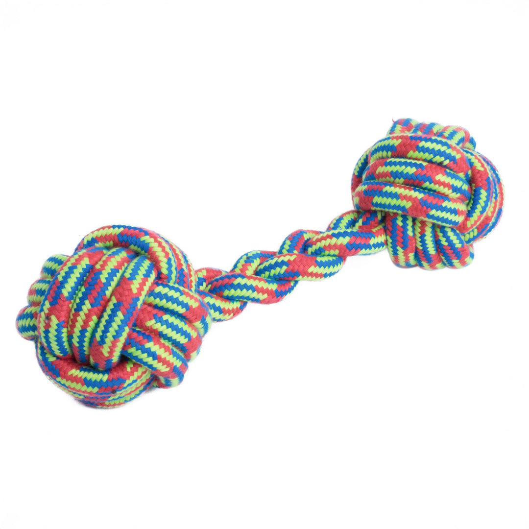 PetFace Woven Knotted Rope Dog Toy