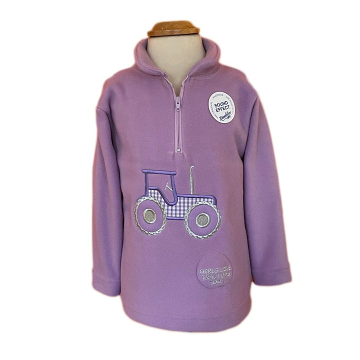 Ramblers Childs Sound Effect Zip Neck Fleece