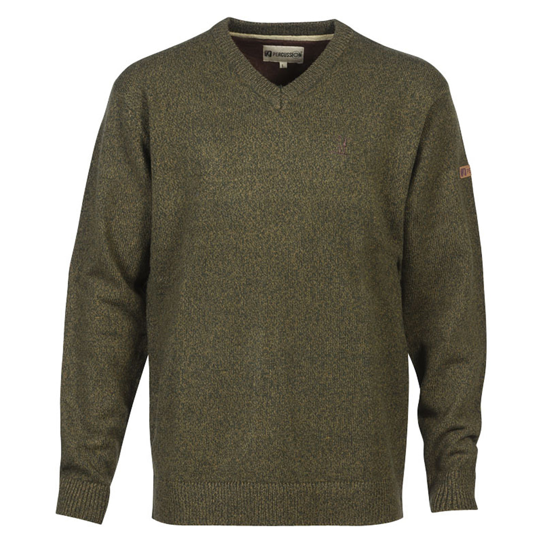 Percussion Mens V Neck Sweater