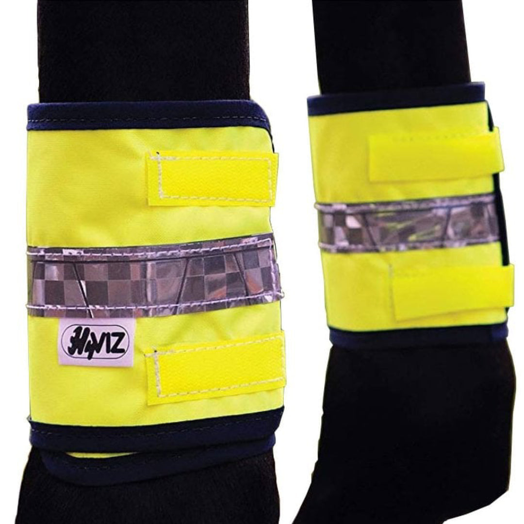 The HyViz Leg Bands in Yellow#Yellow