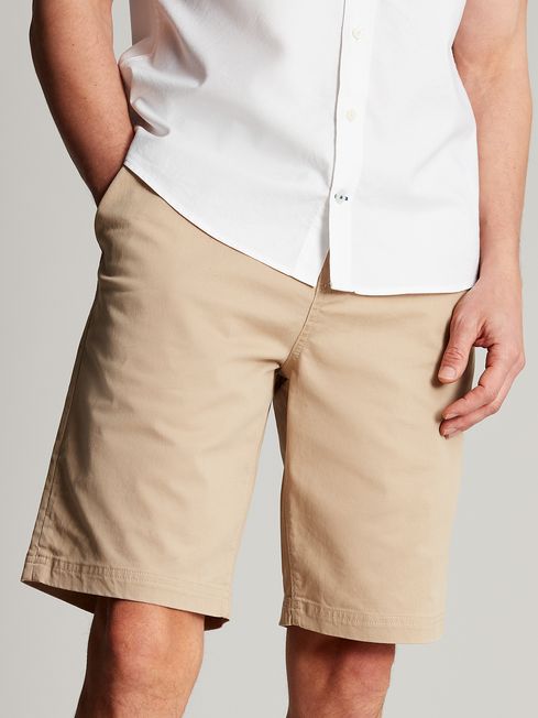 Joules Mens Chino Shorts#Brown