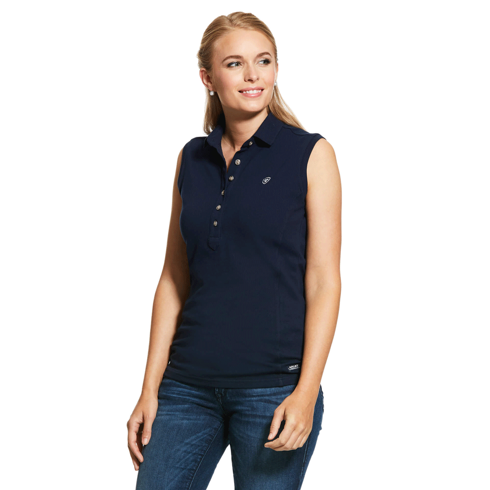 Ariat Ladies Prix Sleeveless Polo