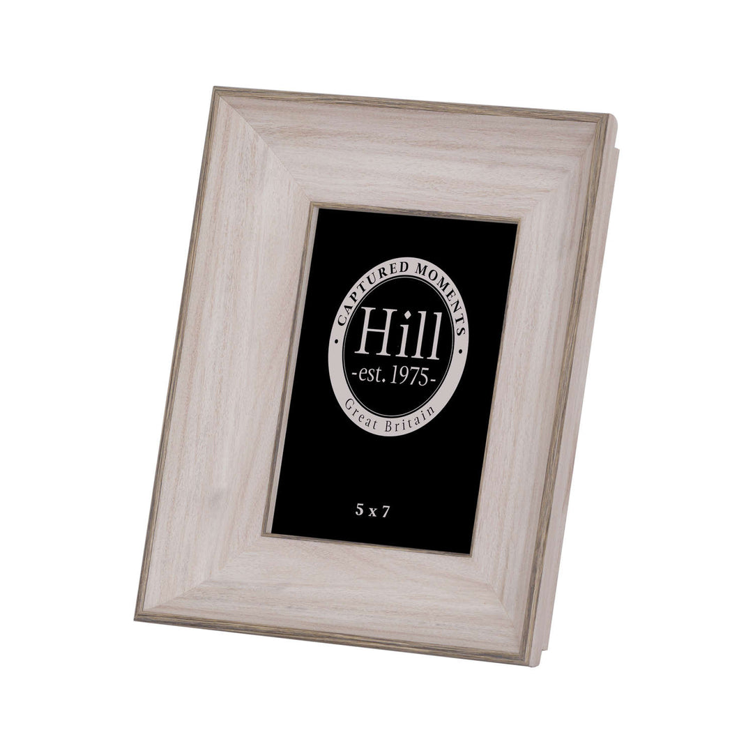 Millbry Hill White Washed Wood Photo Frame 5X7