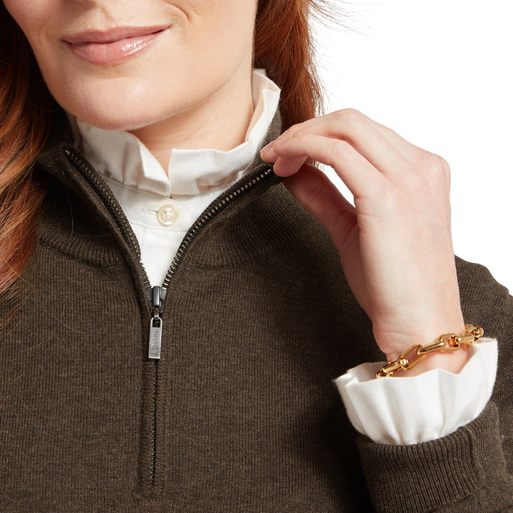 Schoffel Ladies Polperro Pima 1/4 Zip
