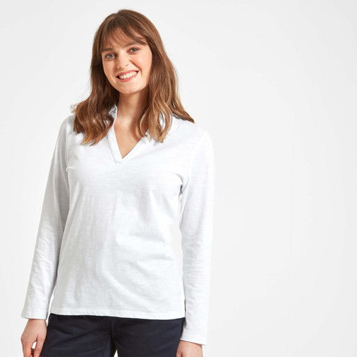 Schoffel Ladies Pentle Bay Top#White
