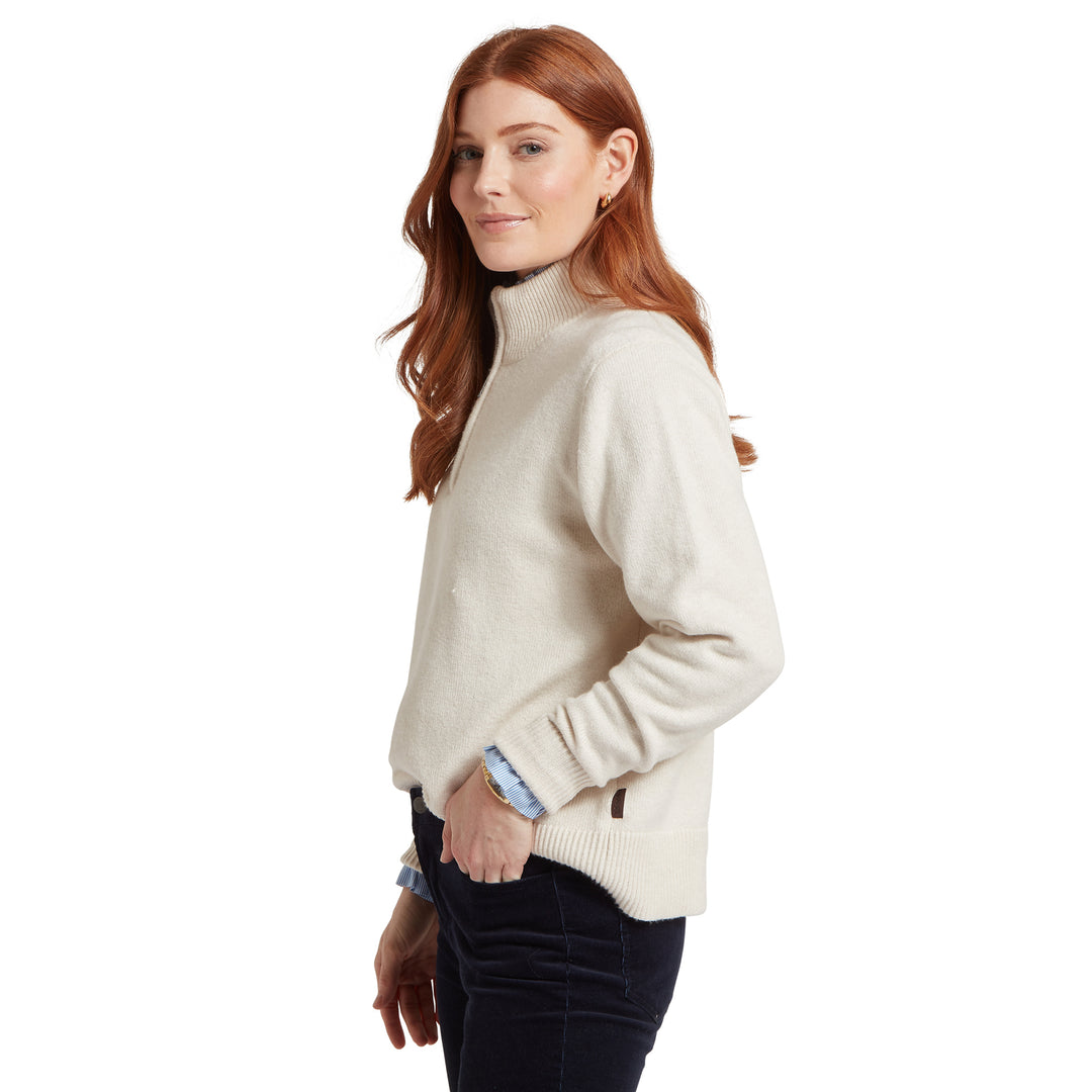Schoffel Ladies Thoralby 1/4 Zip Jumper