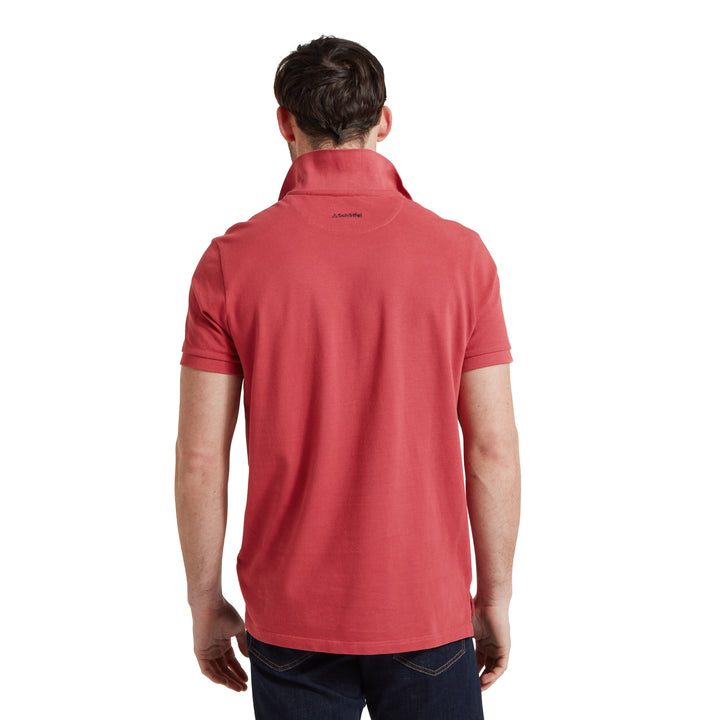 Schoffel Mens St Ives Garment Dyed Polo Shirt