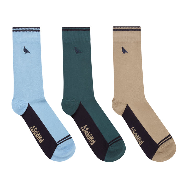 Schoffel Mens Bamboo Socks (Box of 3)