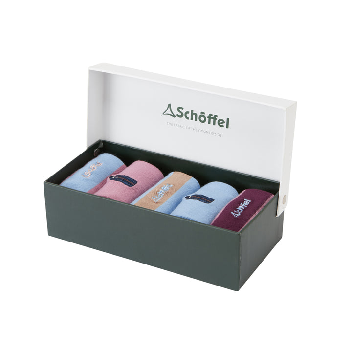 Schoffel Ladies Bamboo Socks (Box of 5)