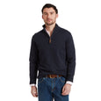 Schoffel Mens Porthmeor Pima Cotton 1/4 Zip Jumper