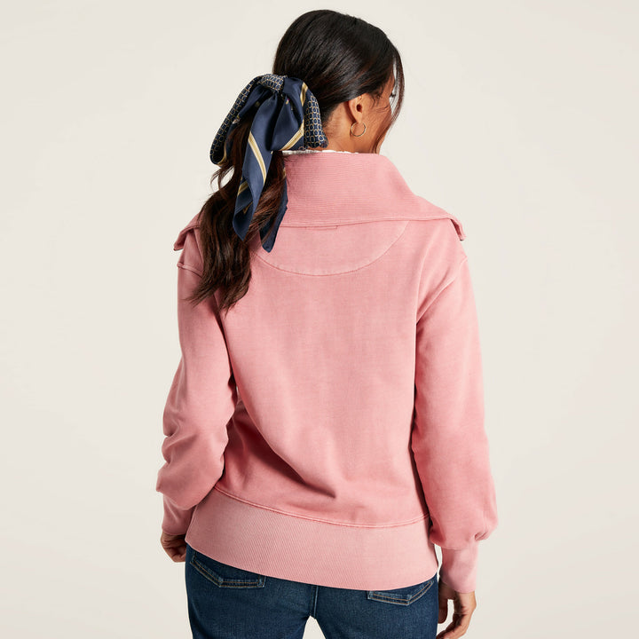 Joules Ladies Tia Zip Neck Sweatshirt