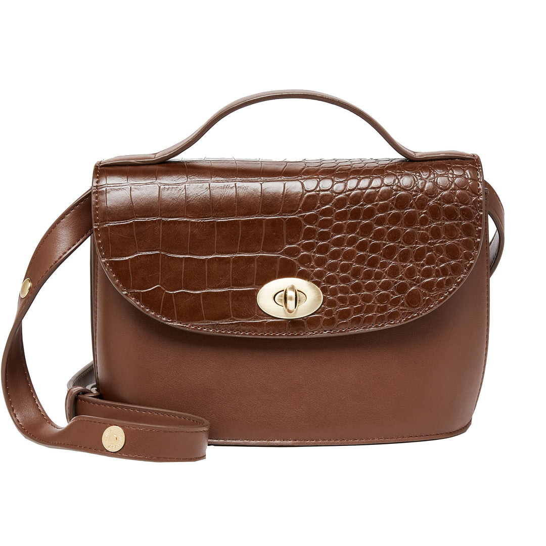 The Joules Claire Everyday To Evening Bag in Dark Brown#Dark Brown