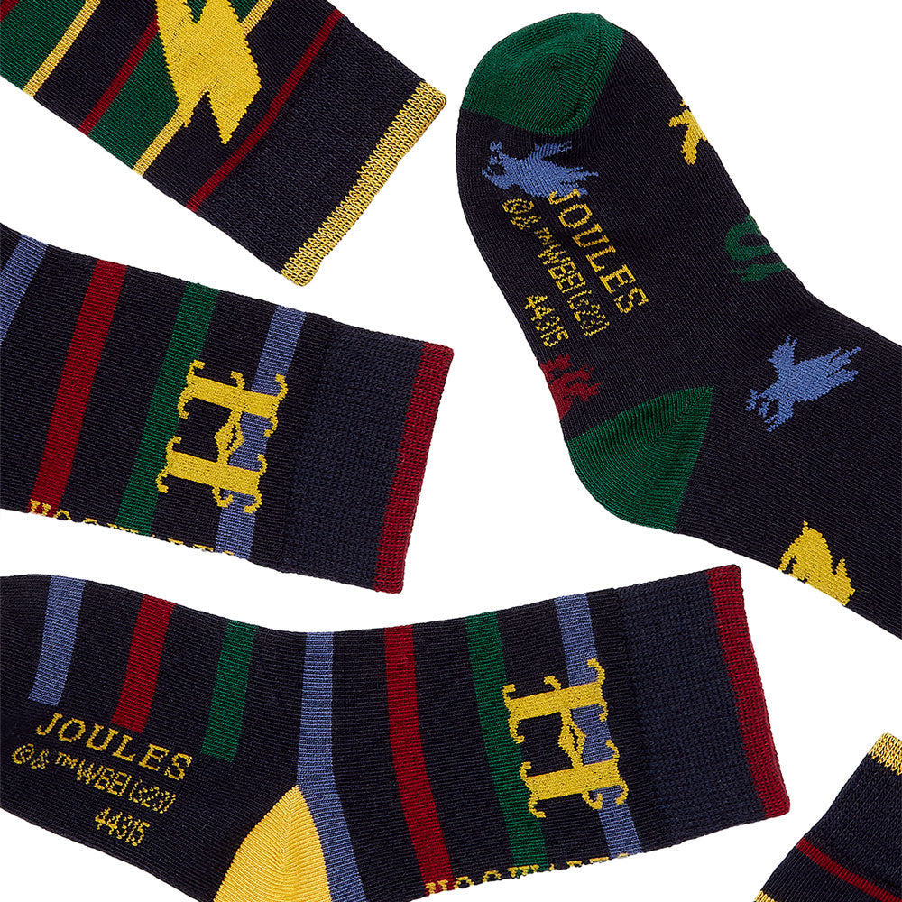 Joules Kids Harry Potter Enchanting Sock Set 3Pk