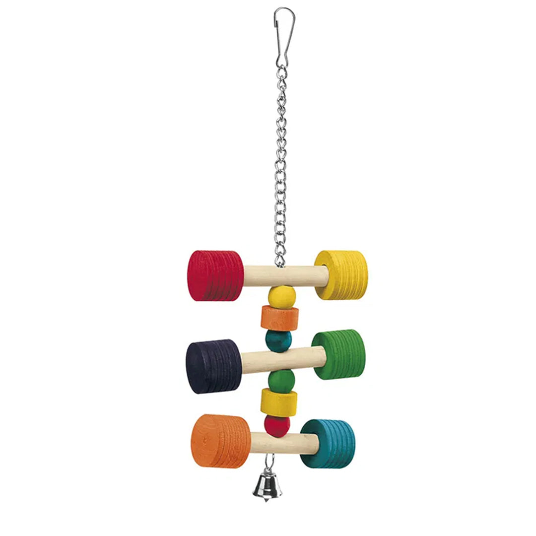 Hanging Wooden Parrot Toy