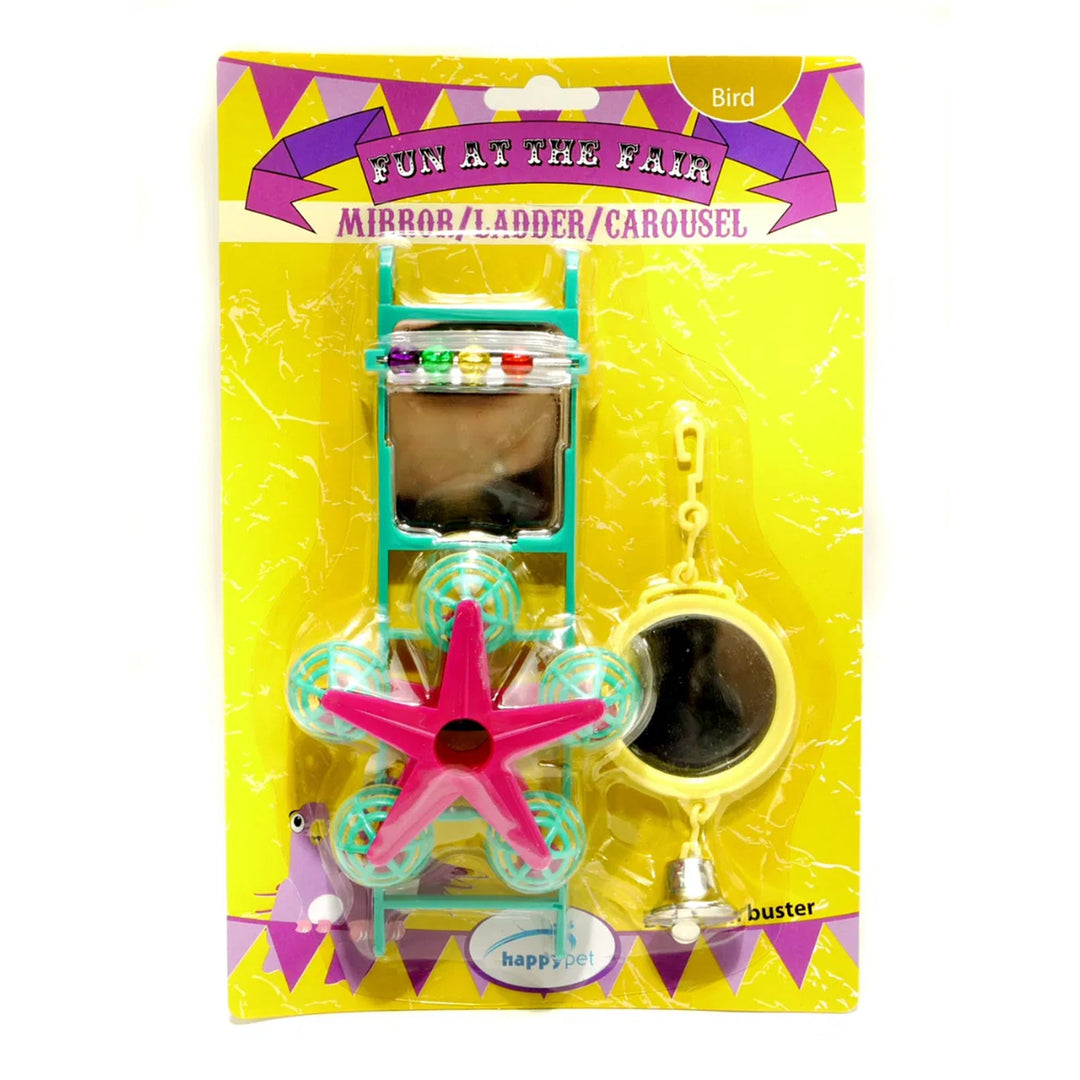 Happy Pet Fun At The Fair Multipack Mirror, Ladder & Carousel
