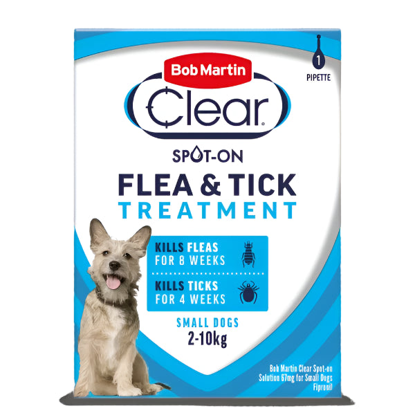 Bob Martin Flea Clear Spot On for Small Dogs