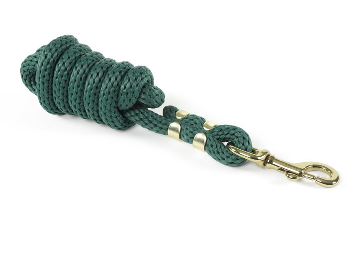 The Shires Topaz Leadrope in Dark Green#Dark Green
