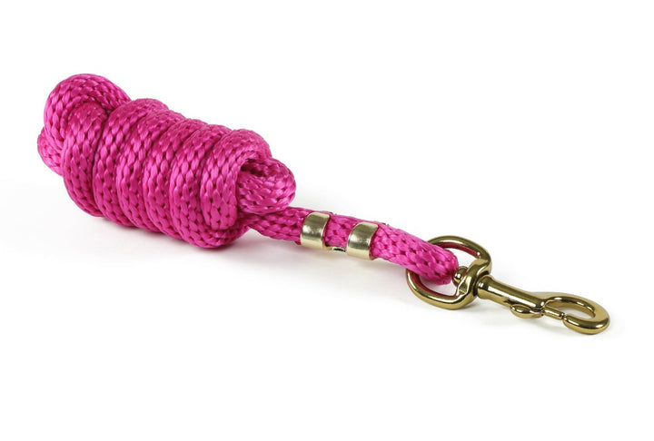 The Shires Topaz Leadrope in Raspberry#Raspberry