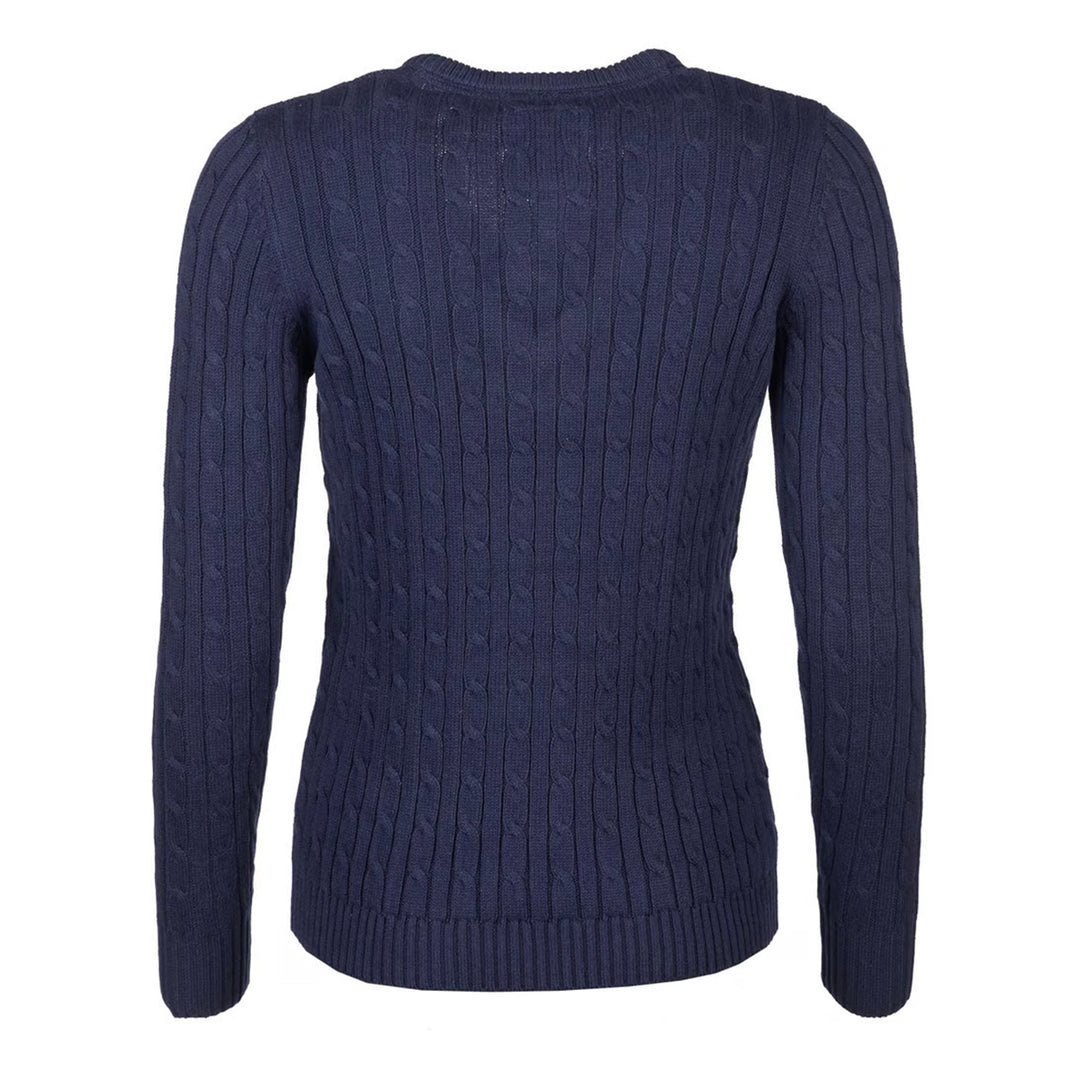 Rydale Ladies Emma V Neck Cable Knit Jumper