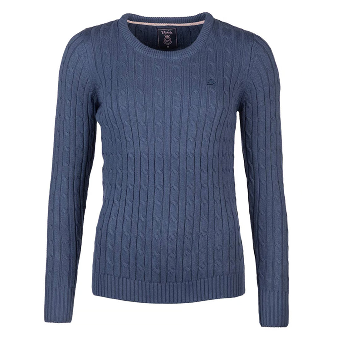 Rydale Ladies Emma Crew Neck Cable Knit Jumper