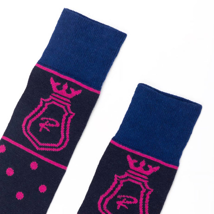 Rydale Ladies Polka Dot Knee Length Riding Socks