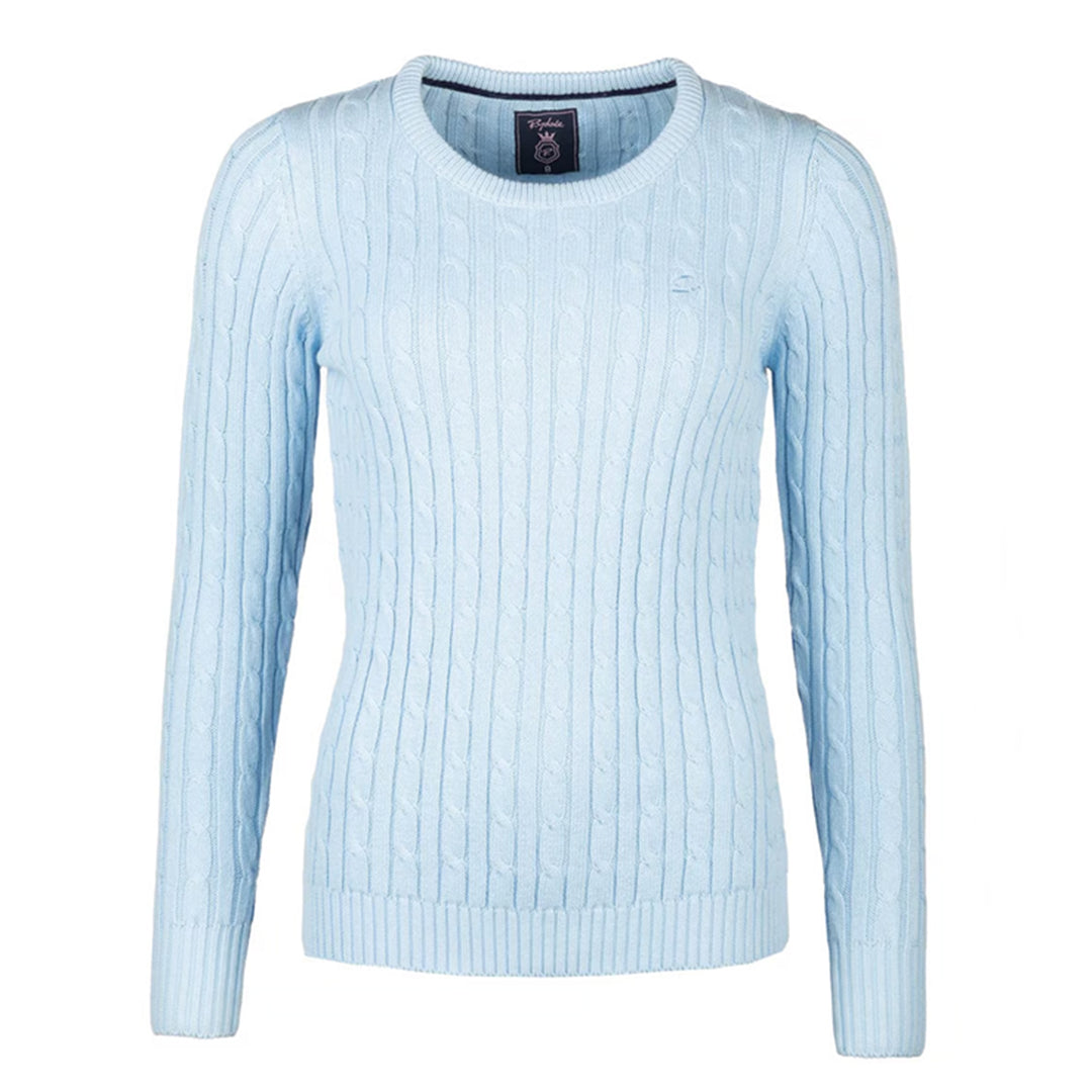 Rydale Ladies Emma Crew Neck Cable Knit Jumper