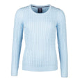 Rydale Ladies Emma V Neck Cable Knit Jumper