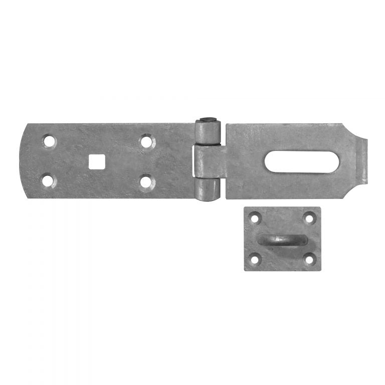 Eliza Tinsley 8" Galvanised Heavy Hasp & Staple Pin
