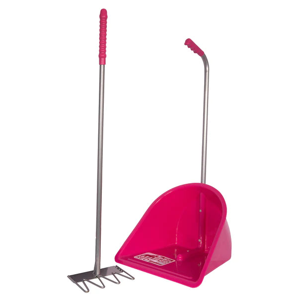 The Red Gorilla Tubtrug Tidee & Rake Set in Pink#Pink