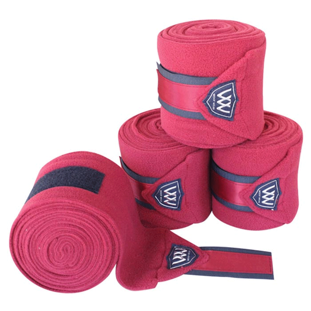 Woof Wear Vision Polo Bandages#Burgundy