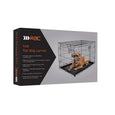 RAC Metal Fold Flat Crate With Plastic Tray Large 91 x 62 x 56cm