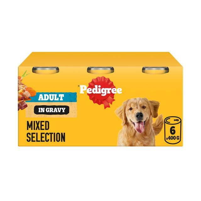Pedigree Tins Mixed Selection In Gravy