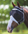Shires Fine Mesh Fly Mask With Ear Holes#Turquoise