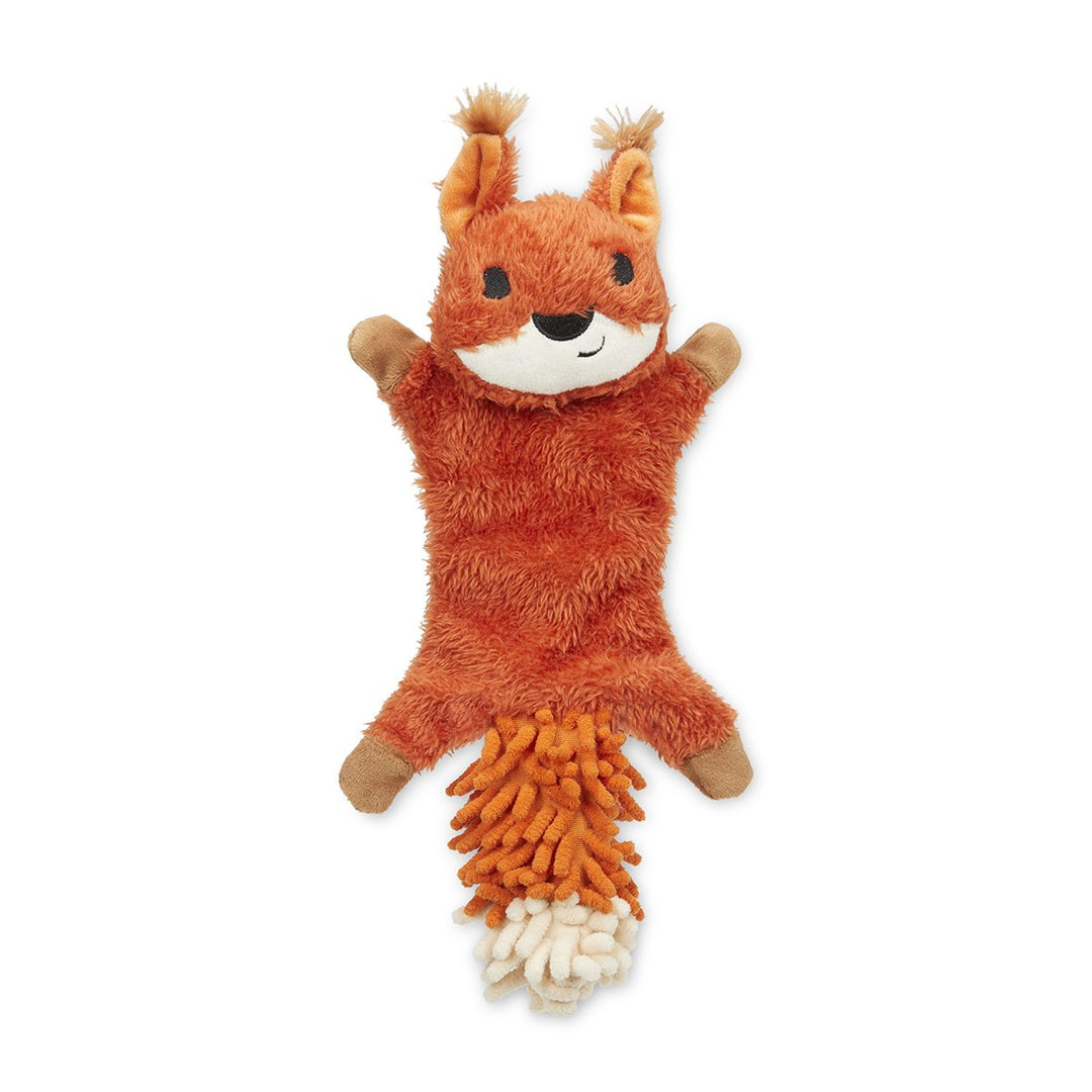 PetFace Saffia Squirrel Crinkle Dog Toy
